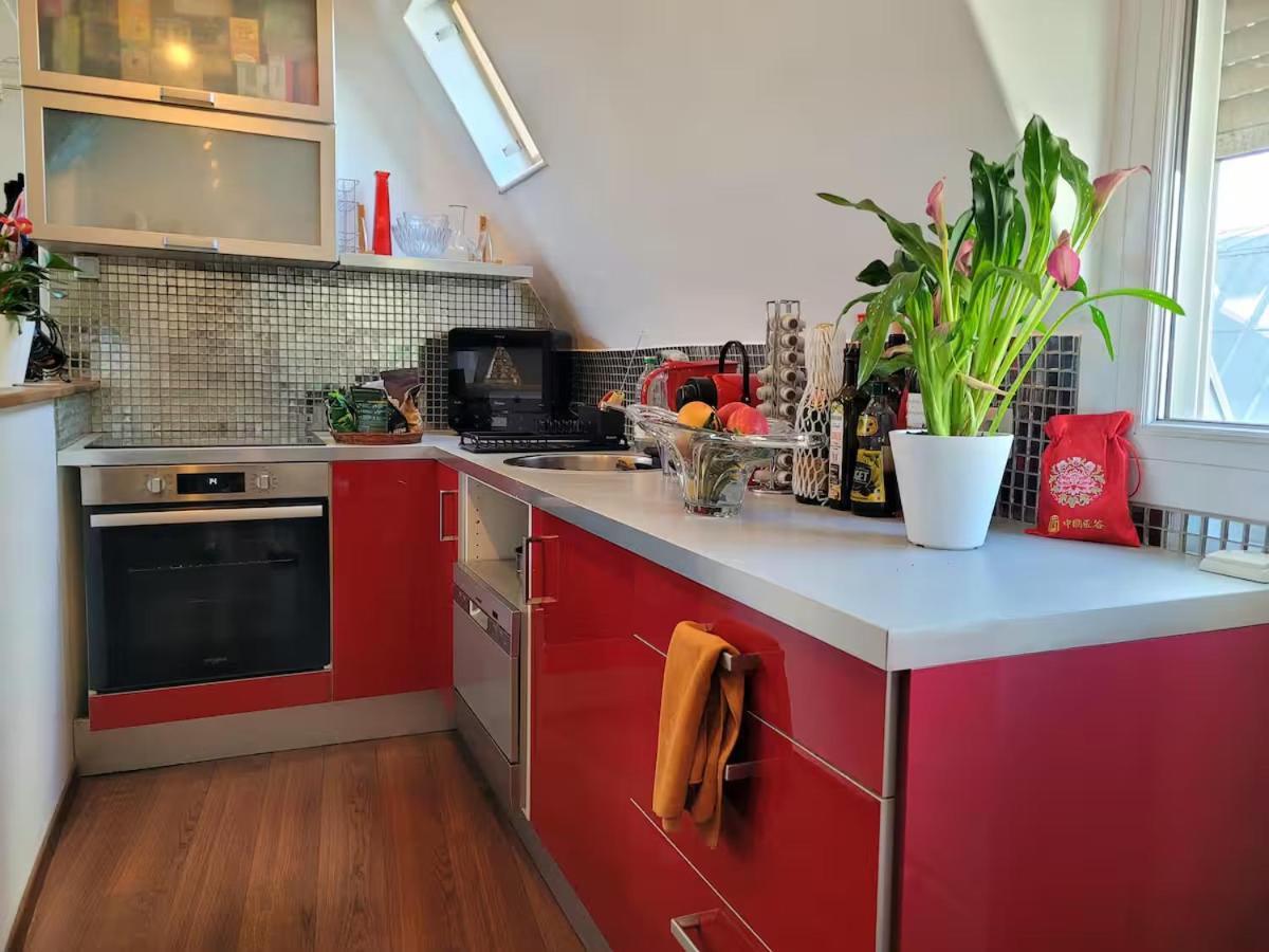 Loft Tres Calme Confort Proche Parc Des Expos De Versailles Vue Tour Eiffel Appartement Parijs